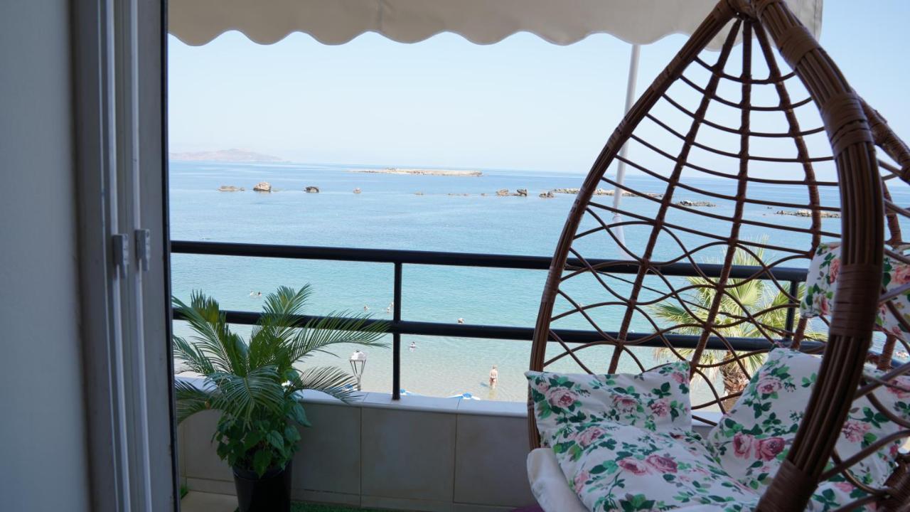 Km Beach View Apartment La Canea Esterno foto